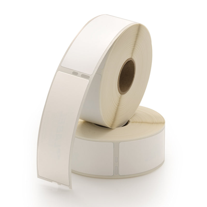 LabelValue Heavy-Duty 30252 Address Labels, Compatible with Dymo LabelWriter 450 Series Printers, 1-1/8" x 3-1/2", 2 Polypropylene Rolls