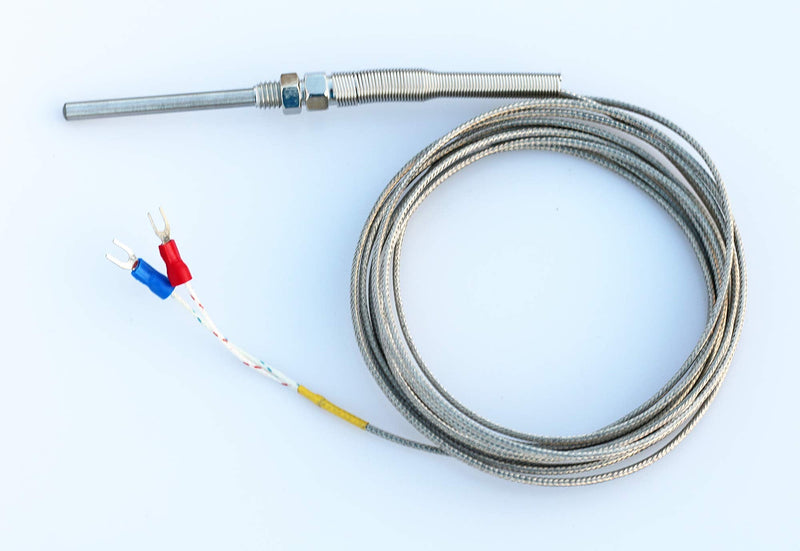 [Australia - AusPower] - RuoFeng K Type Thermocouple Temperature Controller Sensor 9.8ft/3M Wire,50x5mm Stainless Steel Probe, 0-400° C 3m 50x5mm 