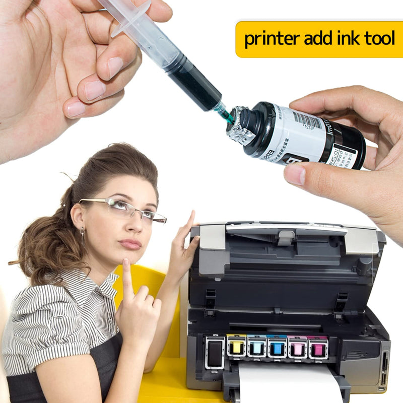 [Australia - AusPower] - Glue Applicator Syringe with Blunt Tip Needle and Cap, for Liquid, Glue, Ink, Perfume, Lip Gloss Making 