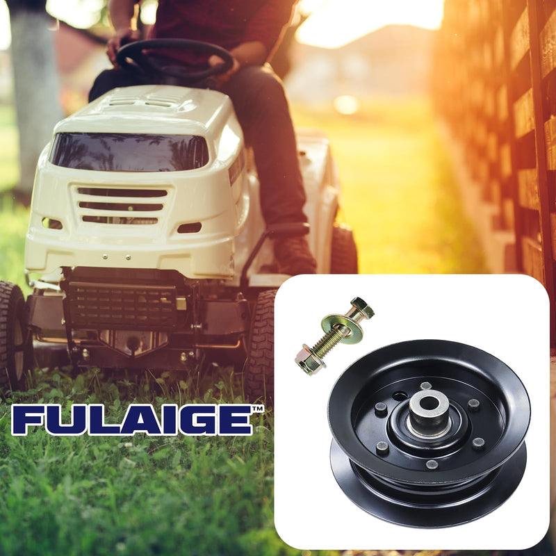 [Australia - AusPower] - 106-2175 Idler Pulley Replaces Toro 132-9420 Flat Idler Pulley, Toro 106-2175, 132-9420 for Toro Timecutter MX5060, SS5060, SS5000, SS4235, SS4225 Z5000 Riding Mowers 1x106-2175 Idler Pulley 