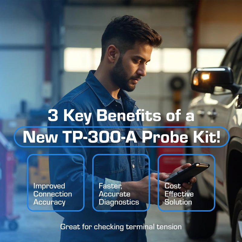 [Australia - AusPower] - TP-300-A GM Terminal Test Probe Kit | Fits GM Vehicles | Electrical Connector Test Kit | Affordable Alternative to J-35616, EL-35616-300A | 