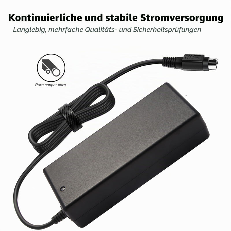 Power Supply DC12V 8.33A-10A 4-Pin for Synology DiskStation NAS Server | DS410 DS416 DS418 DS918+ DS923+ DS410j DS411 DS411J DS412, 4-Bay, 120W, Network Storage