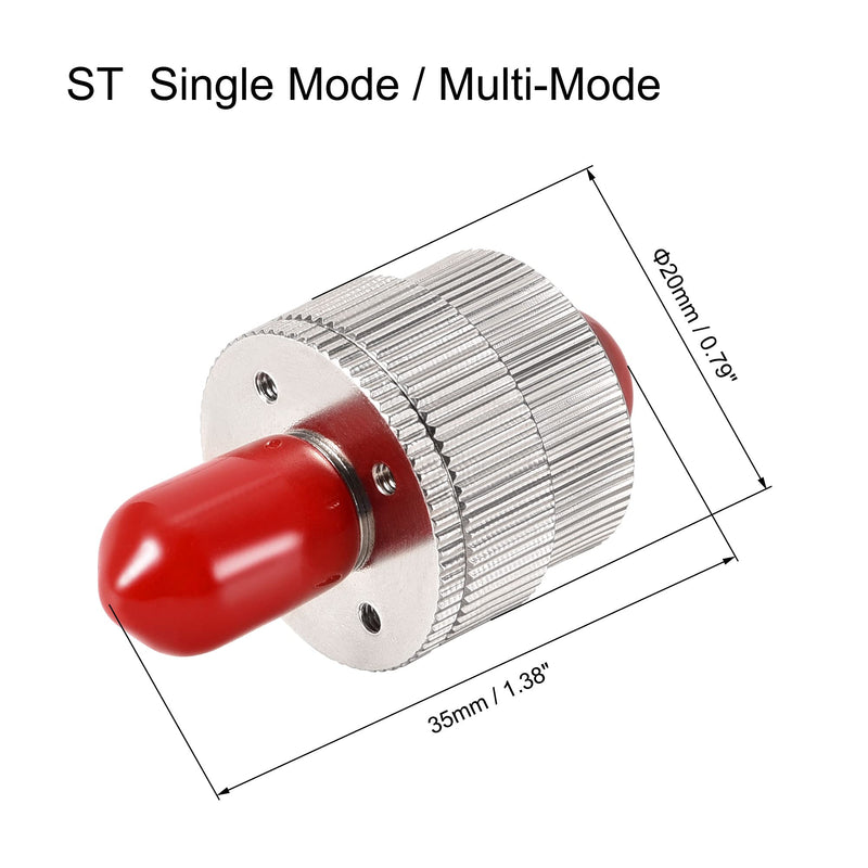 [Australia - AusPower] - uxcell ST Mechanically Variable Optical Attenuator, Single Mode/Multi-Mode 0-30dB Adjustable Fiber Optic Attenuator 
