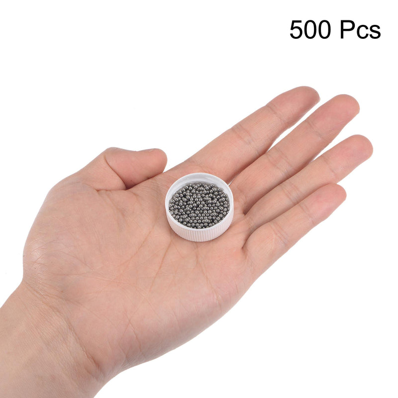 [Australia - AusPower] - uxcell 500pcs 2mm 440C Stainless Steel Bearing Balls G25 Precision 500 