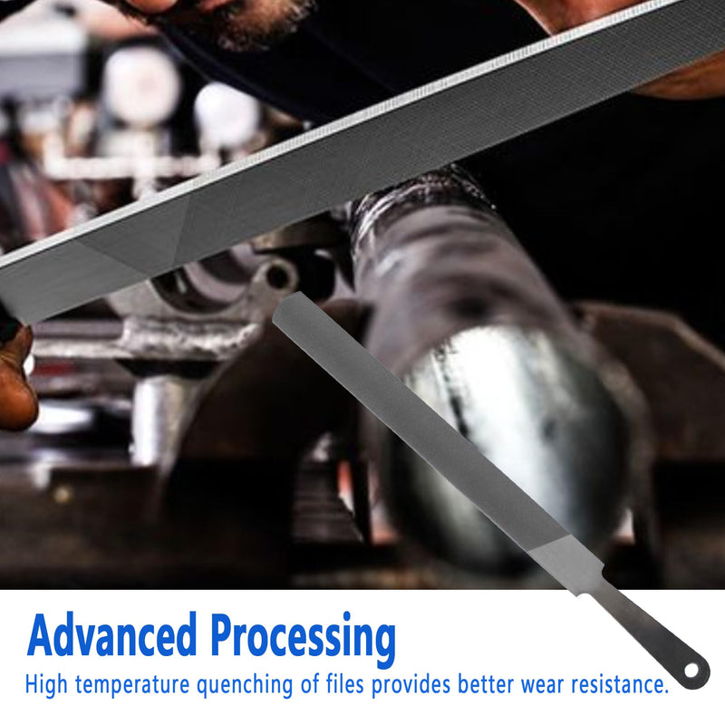 [Australia - AusPower] - 10" Handy File for Plastic Laminate Edge Finishing,Axe Sharpener Metal File Flat Mill File(1 Pcs) 