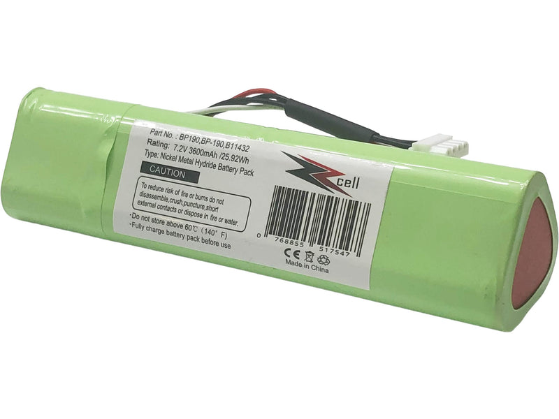 [Australia - AusPower] - ZZcell® Battery Replacement for Fluke BP190, BP-190, B11432, 677390 Scopemeter 192, 192B, 196, 196B, 196C, 199, 199B, 199C Analyzers 433, 434, 435, 190M, 7.2V 3600mAh 