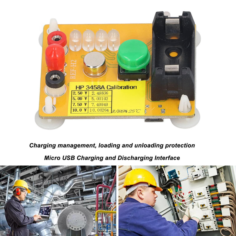 [Australia - AusPower] - AD584 Voltage Reference Module 4 Channels 2.5V 5V 7.5V 10V High Precision Indicator Lamp Voltage Calibration Module Micro USB Interface, Default 