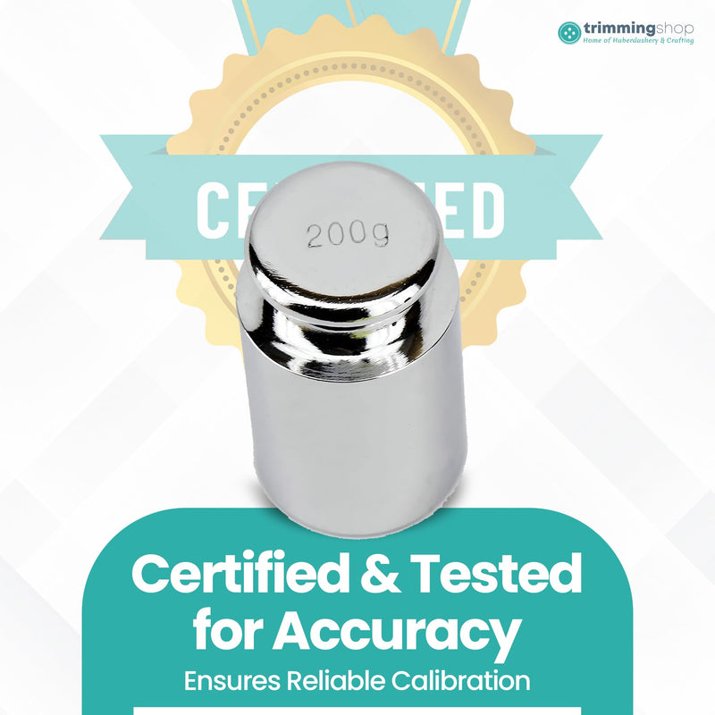 [Australia - AusPower] - Trimming Shop 200g Scale Weight for Precise Calibration for Checking the Accuracy of both Pocket and Digital Scale by 