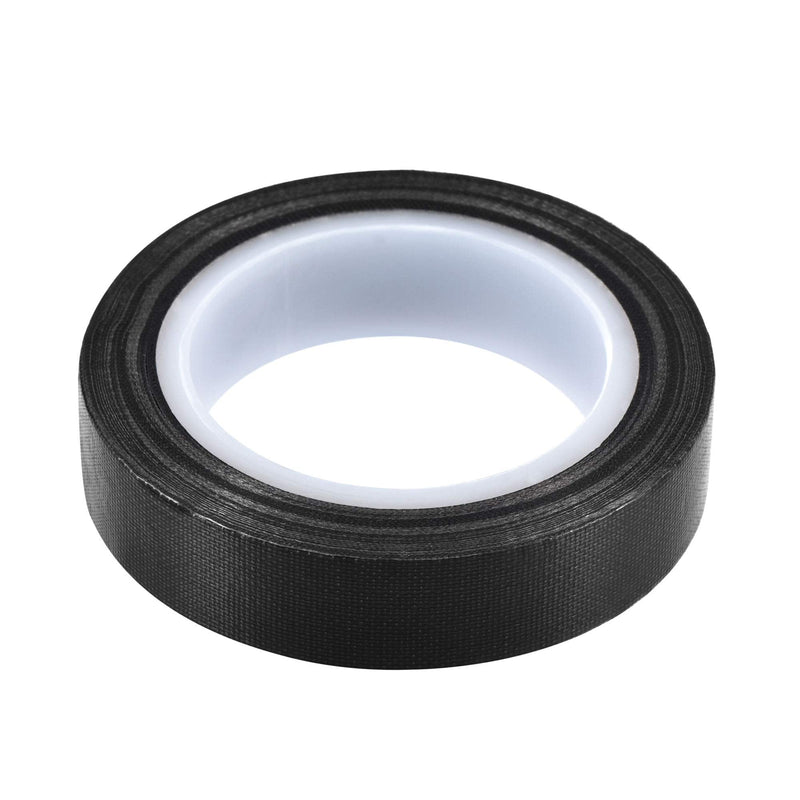 uxcell Heat Resistant Tape High Temperature Heat Transfer Tape PTFE Film Adhesive Tape 13mm Width 10m 33ft Length Black