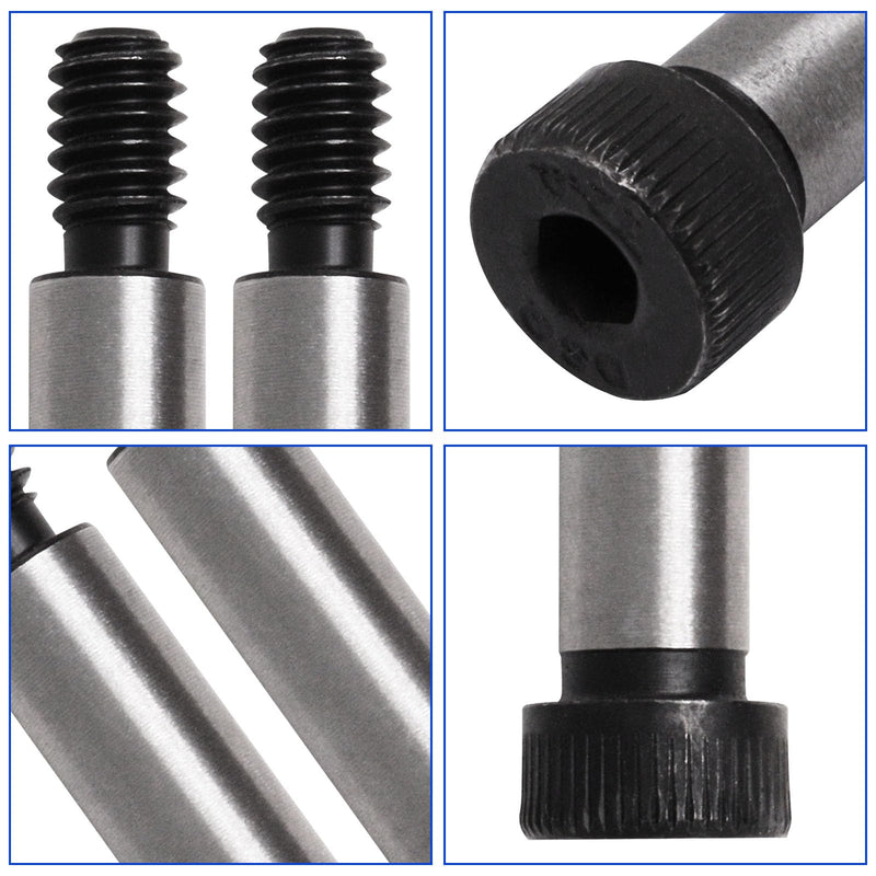 [Australia - AusPower] - 6Pcs Alloy Steel Hexagon Socket Head Shoulder Screw Bolt 5/16-inch Shoulder Dia, 3/4-inch Shoulder Length,1/4-inch-20 UNC Thread 5/16*3/4 