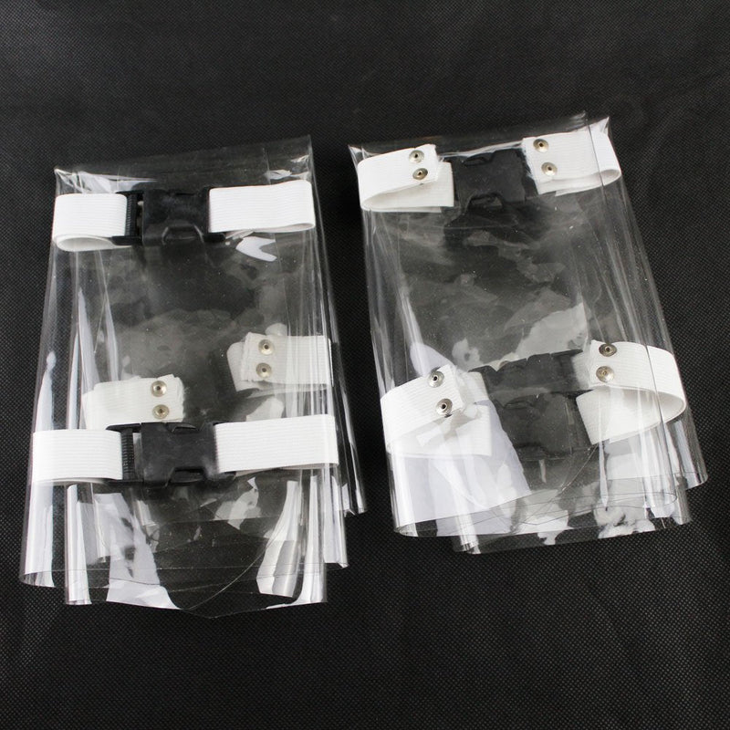 [Australia - AusPower] - Airgoesin 2pcs Dental Chair Unit Foot Mat Cushion Pad Dustproof Toe Cover Plastic Protector Washable 