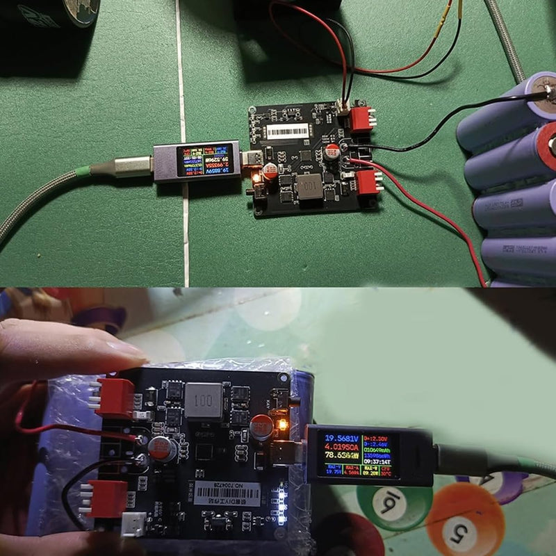 Huba Bidirectional Fast Charging Module with IP2366 Controller, PD3.1 140W S-6S Li-ion Battery Charging Board