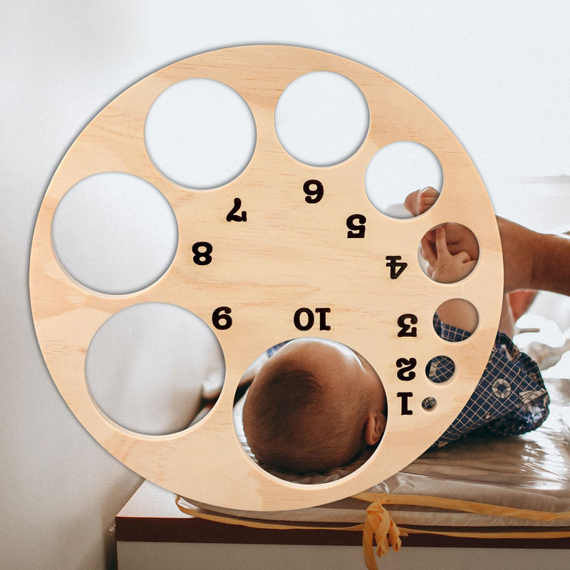 [Australia - AusPower] - Cervical Dilation Board Showing The Opening of The Cervix, Cervical Dilation Wheel for Childbirth Education Classes, Midwife Gift, Doula Gift 