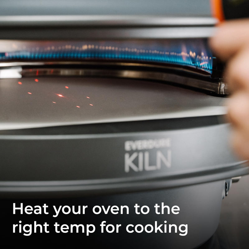 [Australia - AusPower] - Everdure Infrared Temperature Gun for Pizza Ovens - Instant Read IR Digital Laser Thermometer - Celsius and Fahrenheit, Non-Contact, LED, Battery Powered Outdoor Kitchen and Pizza Oven Accessory 