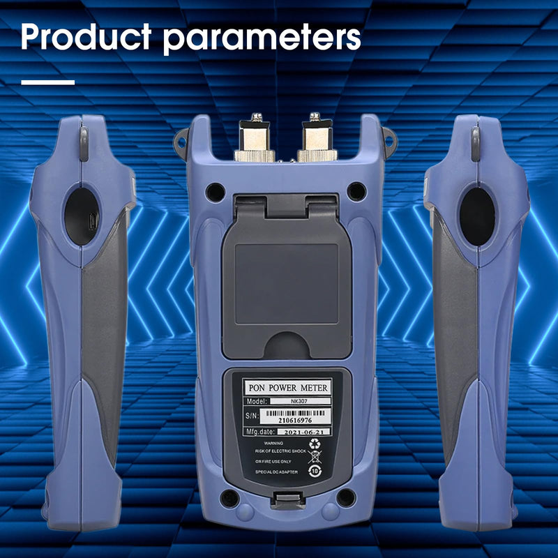 [Australia - AusPower] - PON Optical Power Meter with SC/FC APC Connector, Optical Fiber Test Equipment for PON Network 1 PON OPM-APC 