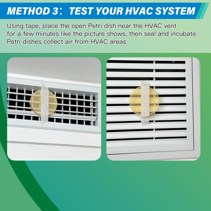[Australia - AusPower] - Mold Test Kit for Home - 12 Simple Detection Tests,Test HVAC System,Home Surfaces,& Indoor Air Quality Testing Kits,DIY Mold Detector at Home,includes Detailed Mold Identification Guide,air tester 