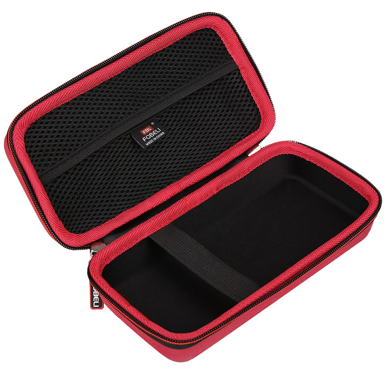 [Australia - AusPower] - FBLFOBELI Storage Carrying Case Compatible with AstroAI Digital Multimeter Analyzer TRMS 6000 Counts Volt Meter Ohmmeter Auto-Ranging Tester (Case Only) (Red) Red 