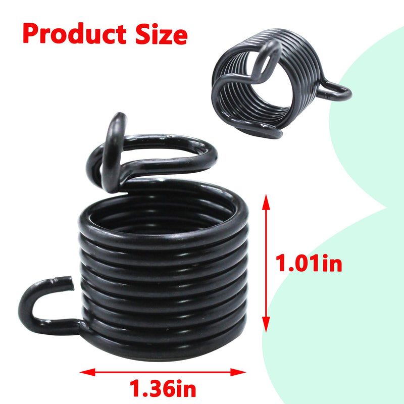 [Australia - AusPower] - M696 Air Hammer Retainer Spring Fits M550DB & M668, 3 x 35 x 56 Mm, Black Rubber, 4 Pcs 