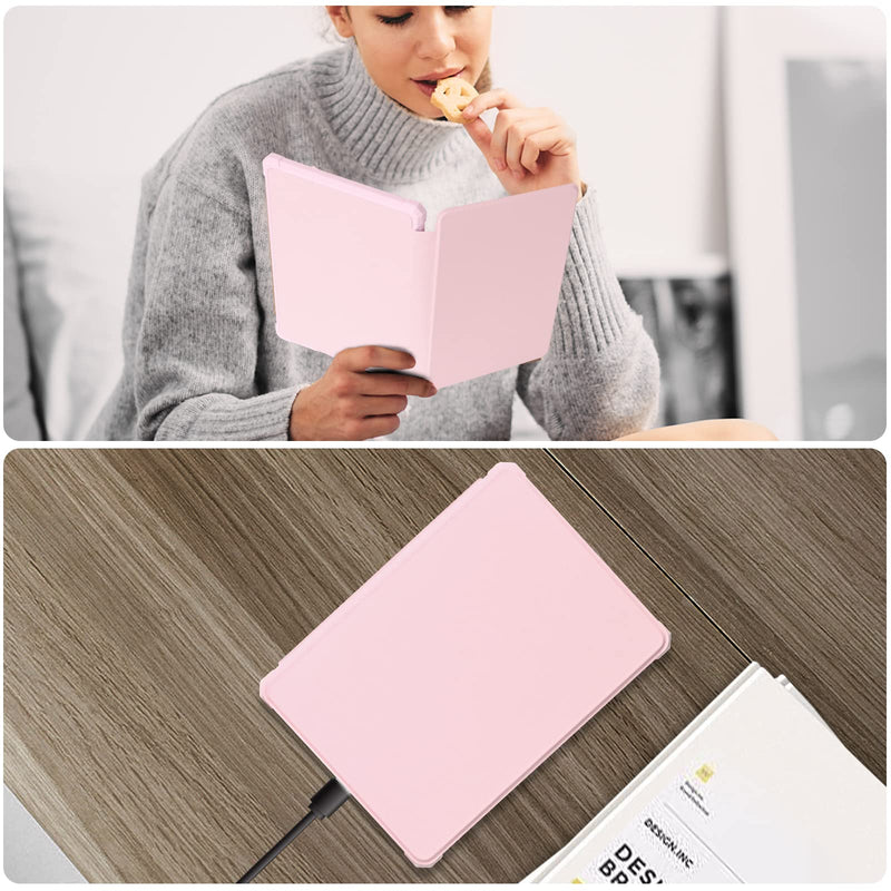 [Australia - AusPower] - COO Case for 6.8” Kindle Paperwhite Premium Lightweight PU Leather Book Cover with Auto Wake/Sleep for Kindle Paperwhite 11th Generation 6.8" 2021 Released Pink 