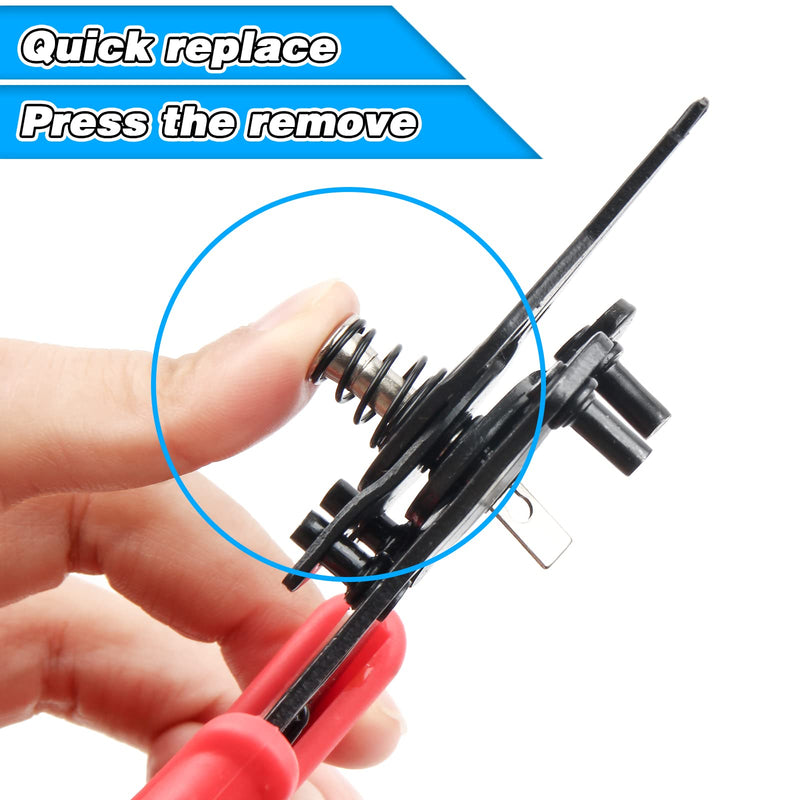 [Australia - AusPower] - 800Pcs C-clip External Retaining Rings Snap Rings Assortment Kit Circlip Alloy Steel(M4-M28) + E-clip Retaining Rings Assortment Set(1.5mm-10mm) + 5Pcs Snap Ring Plier + Tweezer Alloy Steel 500Pcs C-Clip 