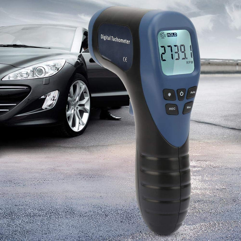 [Australia - AusPower] - TL900 Digital Tachometer Meter,Non Contact RPM Tachometer Speed Gauge Tester 