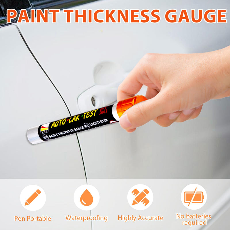 [Australia - AusPower] - Paint Thickness Gauge for Car, Magnetic Paint Gauge, Paint Tester for Car, Paint Thickness Meter, Paint Tester Car, Coating Thickness Gauge, Paint Layer Thickness Gauge, Car Paint Gauge 