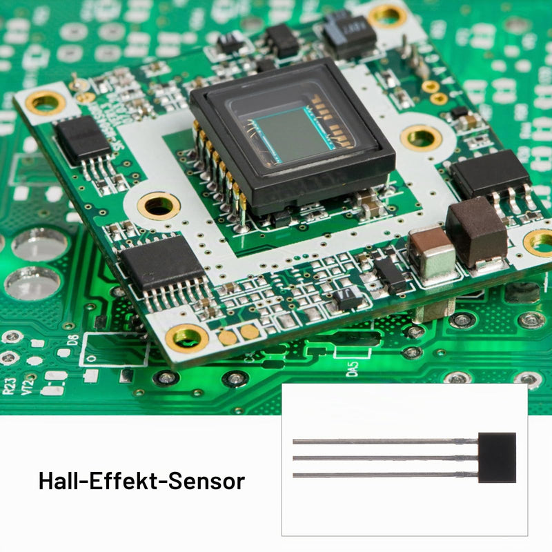 VILLCASE A3144 Hall Effect Sensors, Pack of 25, 3-Pin Magnetic Detector for Brushless Electric Motors, Linear Hall Sensors for Electrical Controls and Sensor Applications