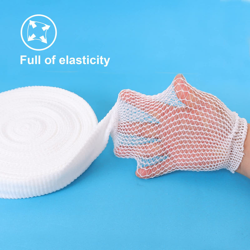 [Australia - AusPower] - Tubular Bandage Elastic Net Wound Dressing Elastic Dressing Retainer Tubular Stretch Elastic Gauze Bandage Size 2 for Thumbs and Toes, 32.8FT Long #2 (for Thumbs and Toes) 