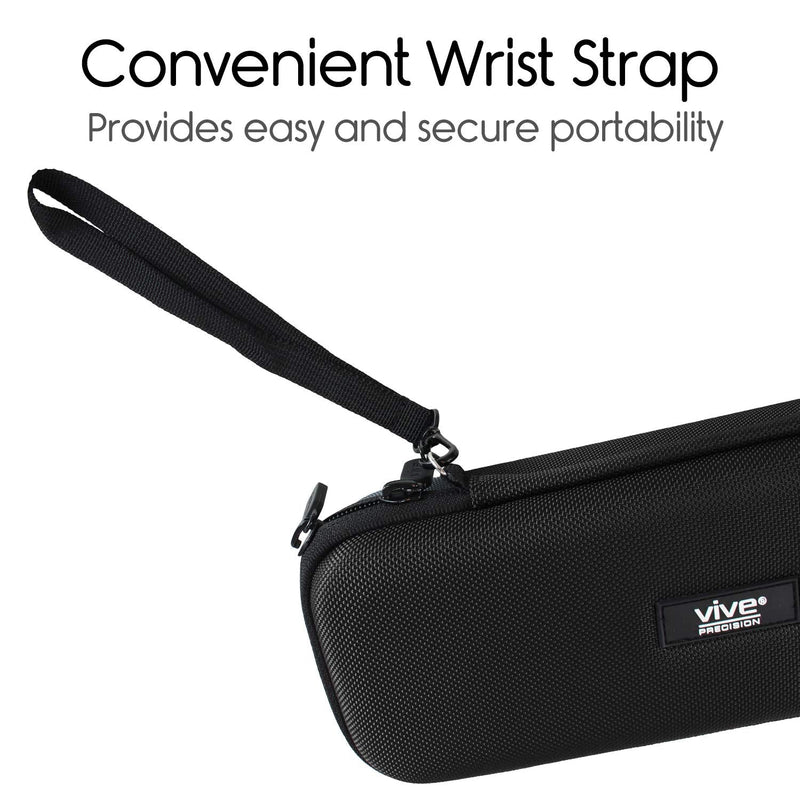 [Australia - AusPower] - Stethoscope Case for Nurses - Hard Protective Equipment - Travel Holder Nursing School Essential - Fits 3M Littmann Classic III, Lightweight II S.E., Sphygmomanometer Black 
