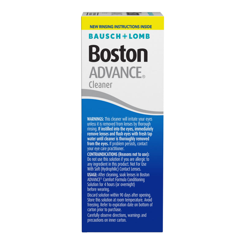 [Australia - AusPower] - Boston Advance Contact Lens Solution by Bausch+ Lomb, for Gas Permeable Contact Lenses, 1 Fl Oz (Packaging May Vary) 1 Fl Oz (Pack of 1) 