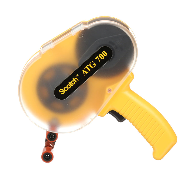3M Scotch ATG 700 Adhesive Applicator, 1/2 in and 3/4 in wide rolls, Yellow 0.50 - 0.75 in Tape