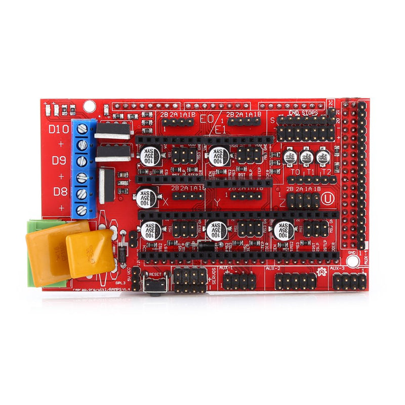 RAMPS 1.4, 3D Printer RAMPS 1.4 Controller + R3 + A4988 with Heat Sink USB Calbe Jumper Kit