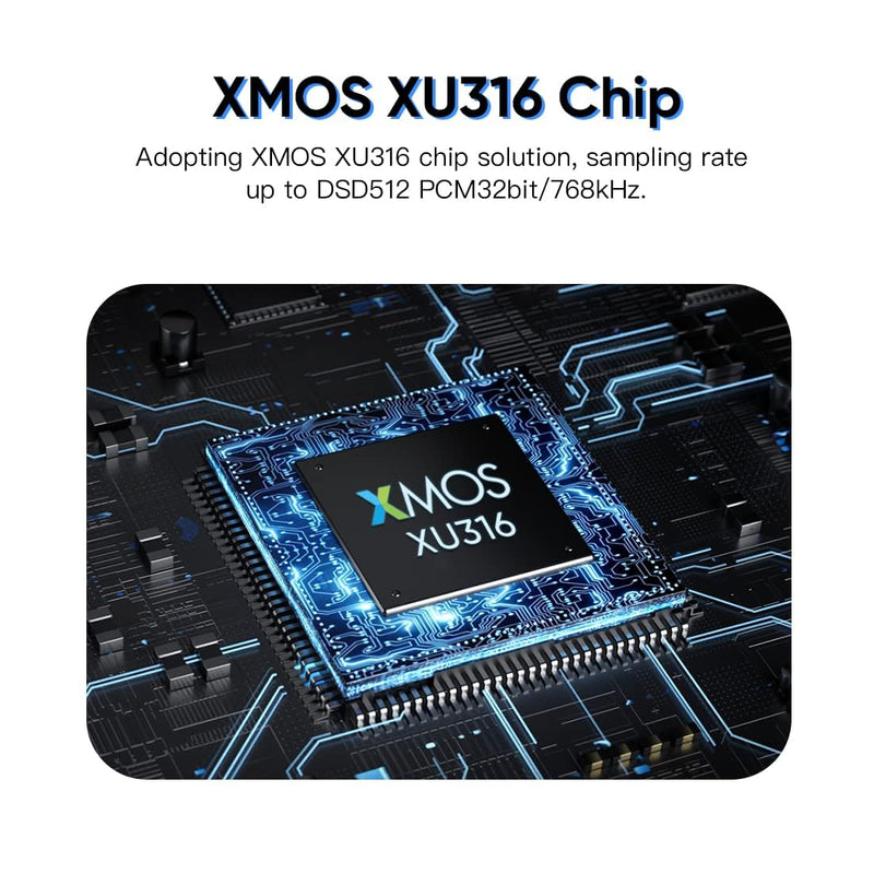 [Australia - AusPower] - SMSL PO100 PRO MQA DDC XMOS XU316 Digital to Analog Audio Converter Type-C USB Input IIS/Optical/Coaxial Output Mini Portable USB Interface Converter for Phone/TV/PS3/PS4/PS5 