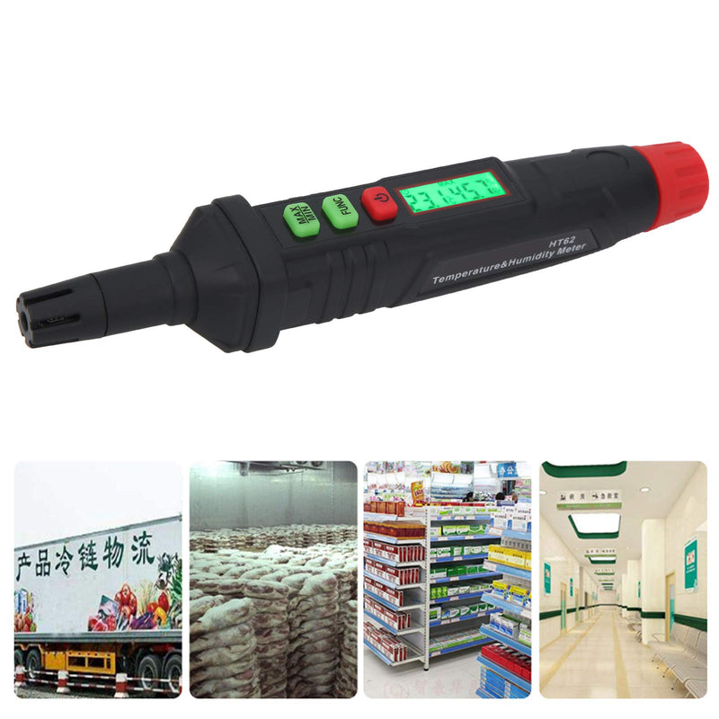 [Australia - AusPower] - Digital -Hygrometer Pen for Temperature Humidity Dew Point 