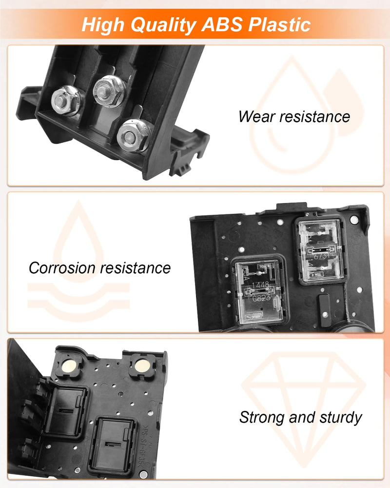 Fuse Box Assembly Fit for Toyota Corolla and Corolla Cross 2020-2024，Fit for Lexus UX200 2019-2022, for Lexus UX250h 2019-2024 82620-12310 Block Assy