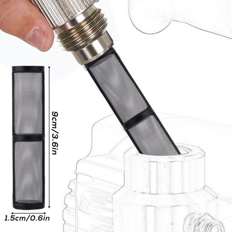 [Australia - AusPower] - Pack of 12 246385 287032 246384 Filter Set Replacement for Graco, Spray Gun Filter, Suction Pipe Filter, Strainer, Pump Distributor Filter, Strainer, Compatible with Graco 390 395 490 495 495 595 3400 