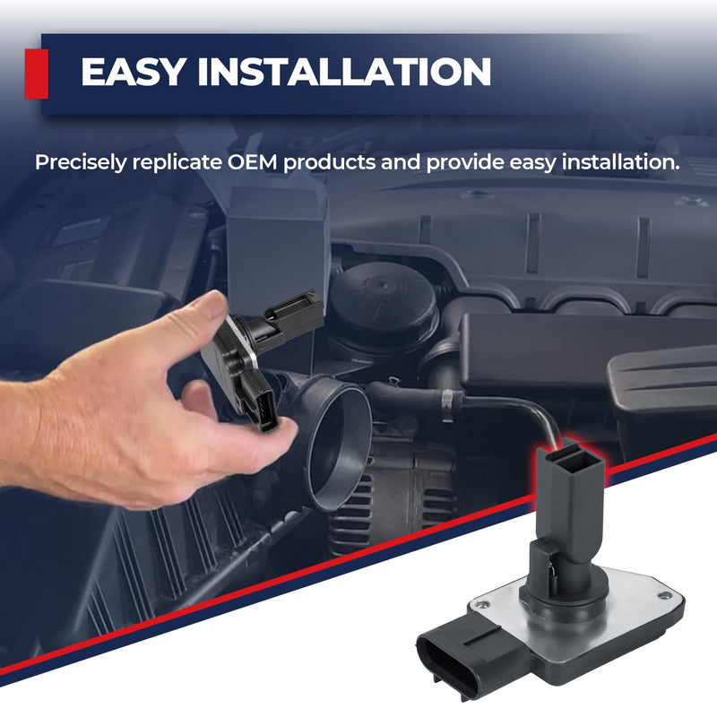 [Australia - AusPower] - MOSTPLUS Mass Air Flow Sensor MAF Compatible for Chevy GMC Saturn 213-1585 12579352 AFH60M23A 