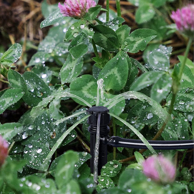 [Australia - AusPower] - 60 Piece of Drip Irrigation Emitters and Parts or Professional Irrigation Drippers and Drip Emitters or Sprinkler System Parts and Heads for 1/4 inch drip tubing 