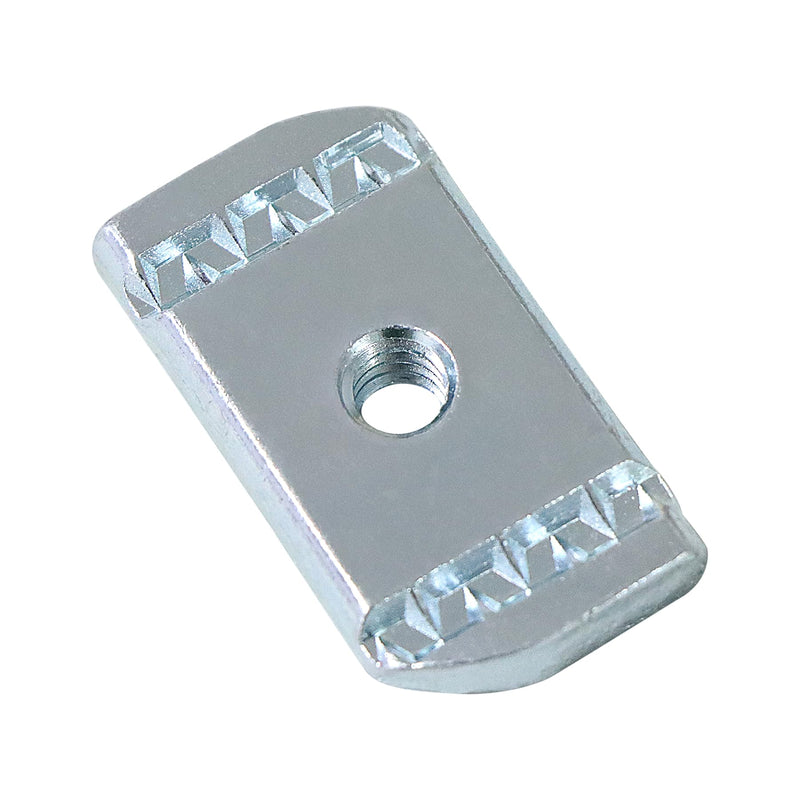 [Australia - AusPower] - 1/2-13 No Spring Nuts, Strut Channel Nuts with Zinc Electroplate Finish, without Spring Nuts for Use with Strut Channel (10 Pack) 1/2-13 Without/No Spring 
