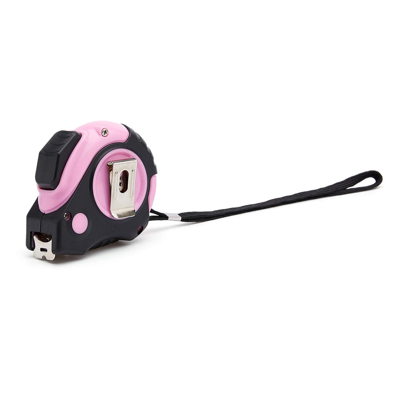 Amazon Basics 16ft Pink Tape Measure 5 m