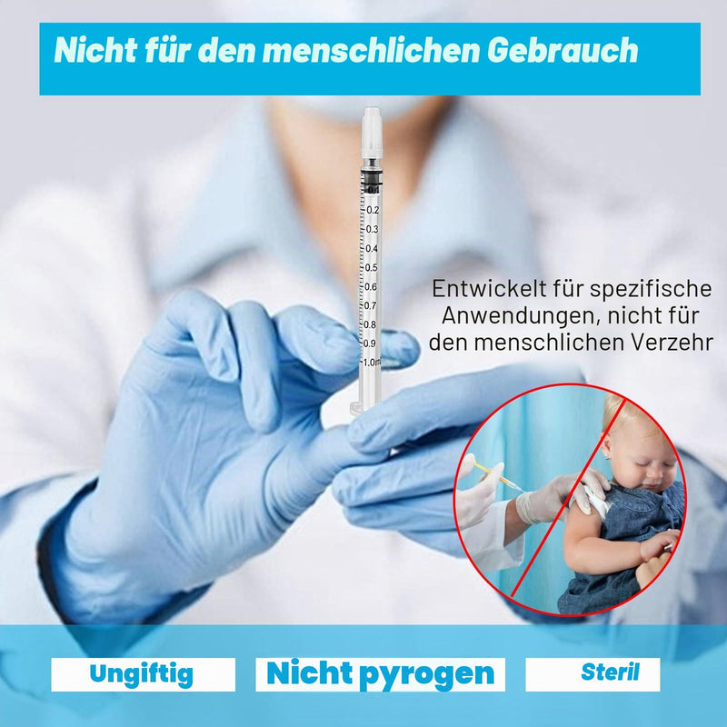 Pack of 24 Syringes Colostrum Syringe, 1 ml without Needle Dosing Syringe, Colostrum Collector Plastic Syringes, Syringe for Watering Plants, Liquids for Labs (24)
