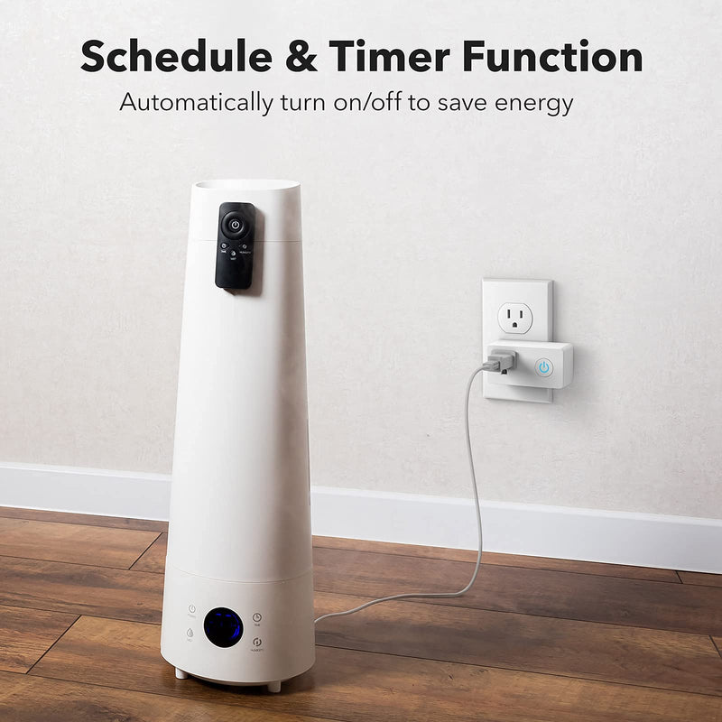 [Australia - AusPower] - BN-LINK WiFi Heavy Duty Smart Plug Outlet, No Hub Required with Timer Function, White, Compatible with Alexa and Google Assistant, 2.4 Ghz Network Only (4 Pack) 4 Pack for Alexa and Google Assistant 