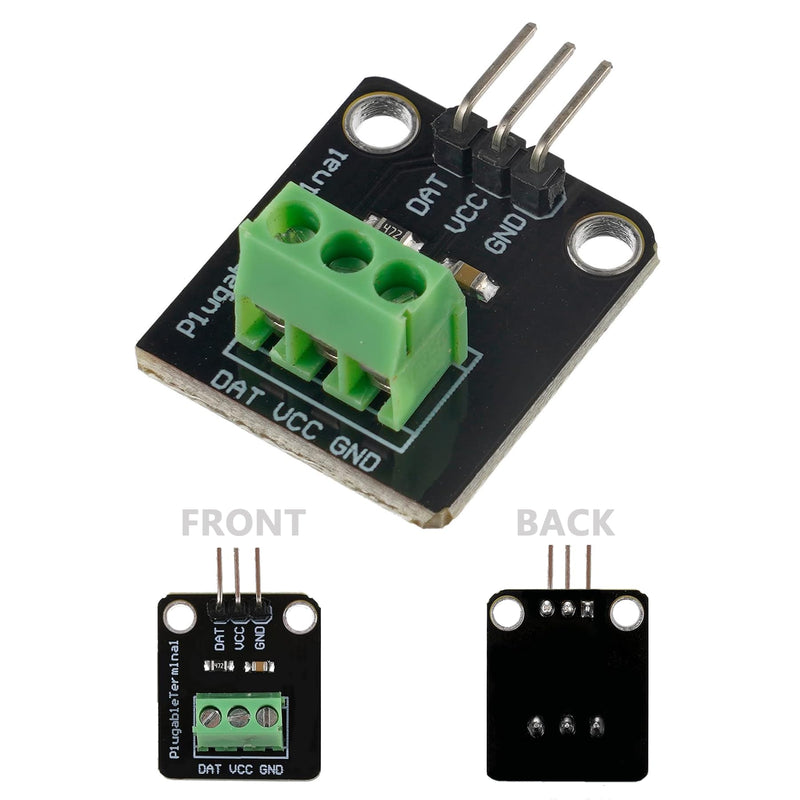 [Australia - AusPower] - DS18B20 Temperature Sensor Module Kit with High-Accuracy Waterproof for Arduino Raspberry Pi DIY and Other Experiments 5pcs 3.3Ft Temperature Sensor kit 