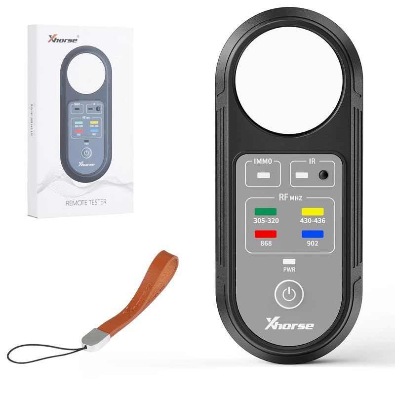 [Australia - AusPower] - Xhorse Remote Key Fob Frequency Tester Tool, 2024 XDRT20 Remote Tester 315/433/868/902Mhz Infrared Signal Detection, Key Fob Signal Tester L New 