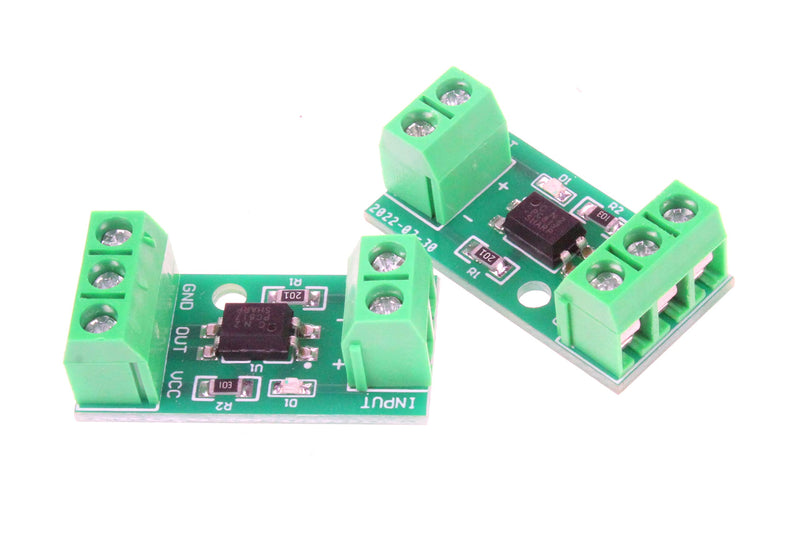 [Australia - AusPower] - NOYITO 1-Channel PC817 Optocoupler Isolation Module Optoelectronic Isolator signal Isolation and Anti-interference 3-5V 12V 24V (Pack of 2) (24V) 