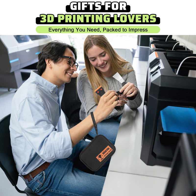 [Australia - AusPower] - 3D Printer Tools Kit, 34pcs 3D Printer Accessories for All FDM/SLA Printers Includes Nozzle Cleaning, Removal Scrapers, Finishing Tools, 5 Types of Files,Brushes, Wire Cutter, Engraving Knife All-purpose Kit 