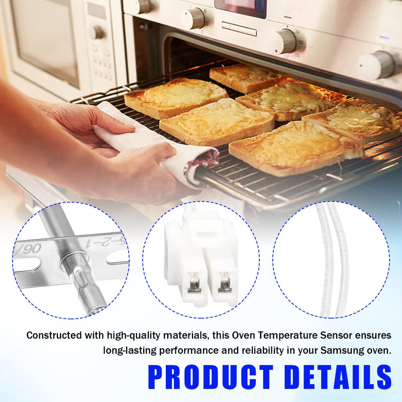 [Australia - AusPower] - DG32-00004C Temperature Sensor for Samsung Ovens, Replacement Part 3282615, AP5578642, PS4240744, EAP4240744-1pcs 