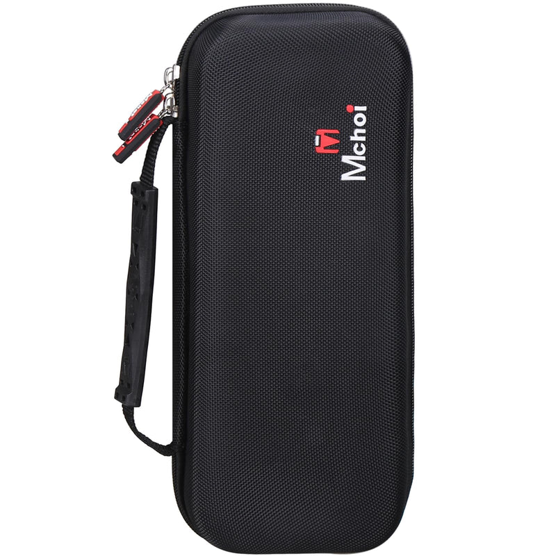 [Australia - AusPower] - Mchoi Stethoscope Case Compatible with 3M Littmann Classic III, Lightweight II S.E, MDF Acoustica Deluxe Stethoscope, Extra Room for Medical Scissors EMT Trauma Shears and Accessories, Black Grey 