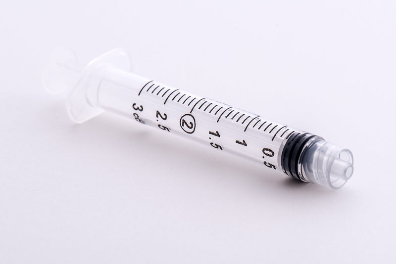 (Qty 200) EASY GLIDE 3cc Luer Lock Syringe (No Needle)