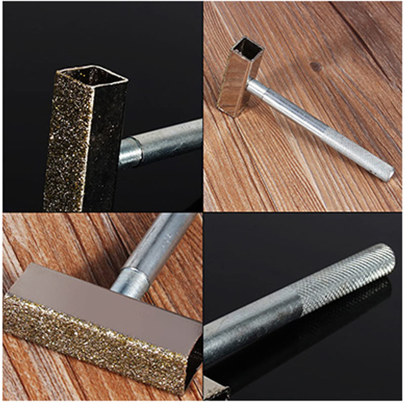 Grinding Wheel Dressing Tool, Diamond Grinding Wheel, Stone Straightener, Proper Dressing Tool, Bench Grinding Machine with Flat Diamond Coated Surface 45 x 100 mm/1.7 x 3.9 inch